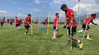 Ampute Milli Futbol Takımı'nın Kocaeli kampı sona erdi