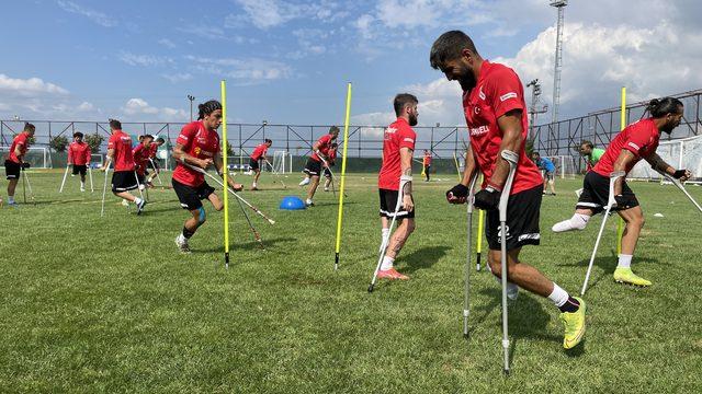Ampute Milli Futbol Takımı'nın Kocaeli kampı sona erdi