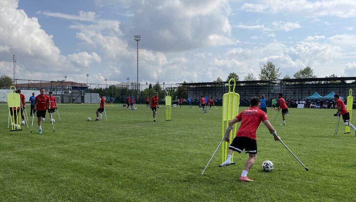 Ampute Milli Futbol Takımı'nın Kocaeli kampı sona erdi G3