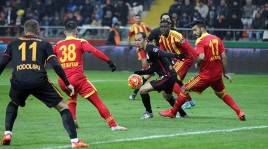 Kayserispor 1-1 Galatasaray ma&ccedil; &ouml;zeti ve golleri Mynet'te
