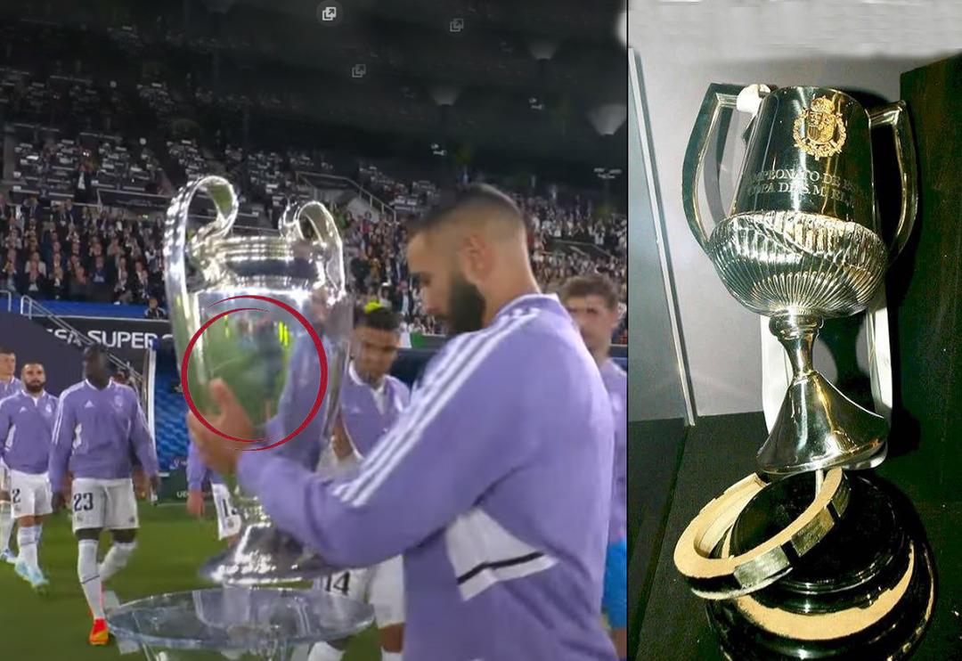 SON DAKİKA: Real Madrid Eintracht Frankfurt arasında oynanan S&uuml;per Kupa ma&ccedil;ındaki o g&ouml;r&uuml;nt&uuml; herkesi şaşkına &ccedil;evirdi! Şampiyonlar Ligi Kupası'nda g&ouml;&ccedil;&uuml;k 