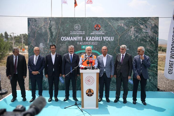 Ulaştırma ve Altyapı Bakanı Adil Karaismailoğlu, Osmaniye'de konuştu: G2
