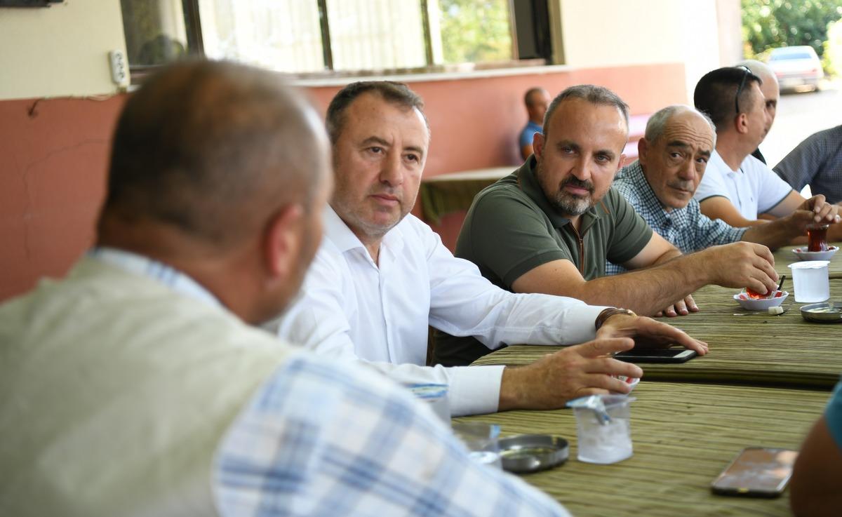 AK Parti Grup Başkanvekili Turan, G&uuml;m&uuml;ş&ccedil;ay beldesini ziyaret etti: