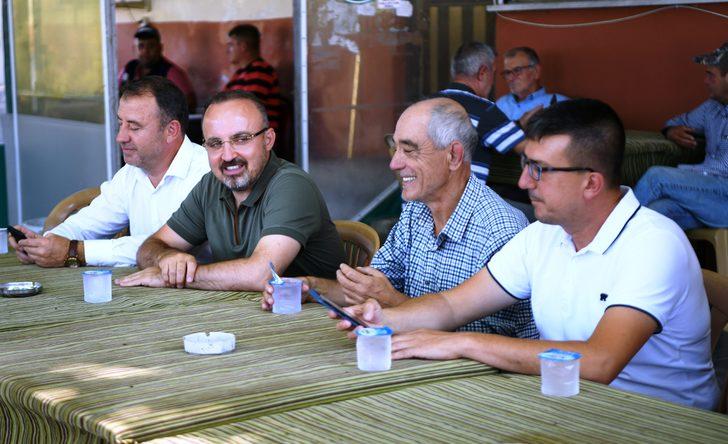 AK Parti Grup Başkanvekili Turan, Gümüşçay beldesini ziyaret etti: G2