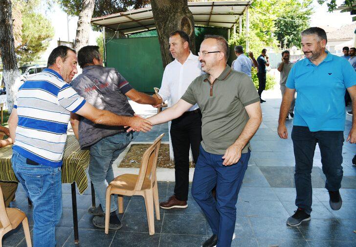 AK Parti Grup Başkanvekili Turan, Gümüşçay beldesini ziyaret etti: G4