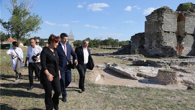 Edirne Sarayı'nın ihyası için çalışmalar sürüyor