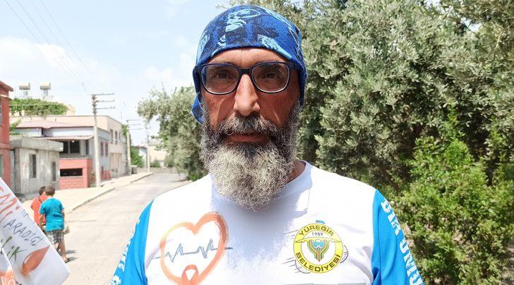 Hasta çocuklar için "emanet" bisikletle Adana'dan Türkiye turuna çıktı G2