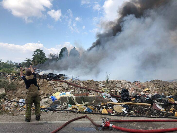 GÜNCELLEME - Bursa'da hurdalıkta çıkan yangın kontrol altına alındı G2