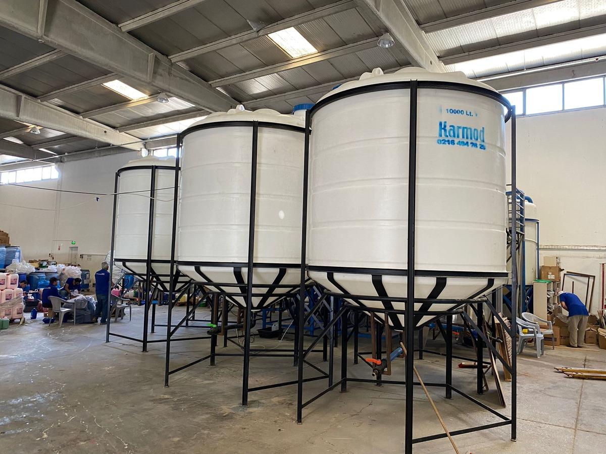 Sabun &uuml;retimi i&ccedil;in anlaştığı kişilere hak edişlerini vermeyen şirketteki 8 kişi g&ouml;zaltına alındı