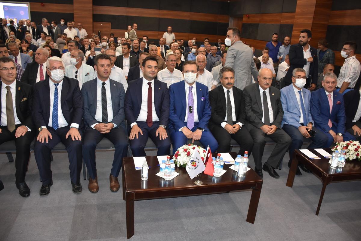 TOBB Başkanı Hisarcıklıoğlu, &Ccedil;orlu TSO Tahkim ve Arabuluculuk Merkezi'nin a&ccedil;ılışını yaptı