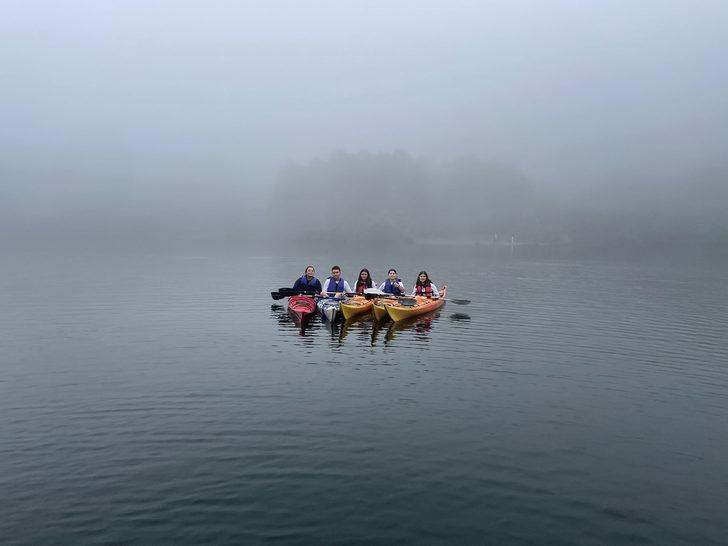 Borçka Karagöl Tabiat Parkı'nda kano antrenmanı yapıldı G2