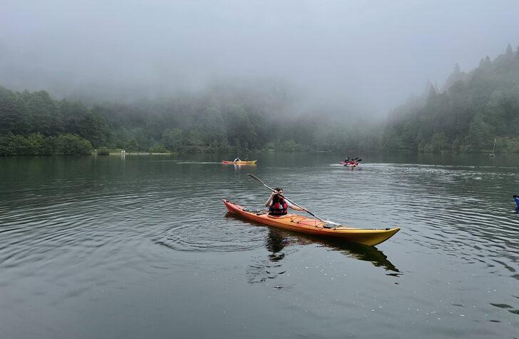 Borçka Karagöl Tabiat Parkı'nda kano antrenmanı yapıldı G3