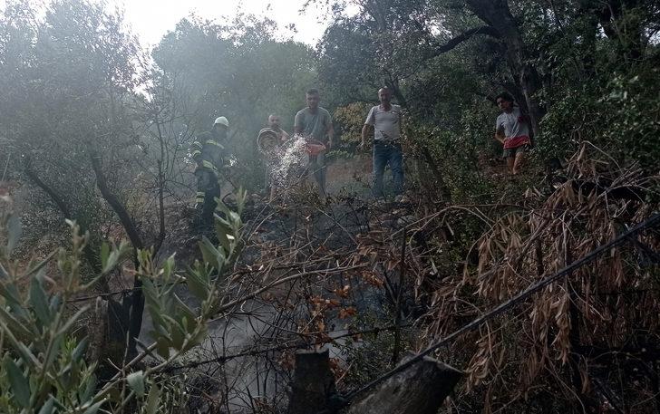 Muğla'da otluk alanda çıkan yangın söndürüldü G4