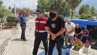 Muğla'da göçmen kaçakçılığı operasyonunda yakalanan 4 zanlı tutuklandı