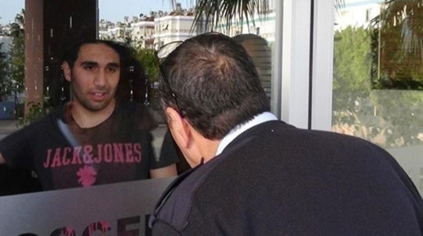 YGS'ye gireceği okulda mahsur kaldı