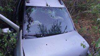 Erzincan'da şarampole devrilen otomobildeki 7 kişi yaralandı