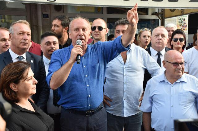 Memleket Partisi Genel Başkanı Muharrem İnce, Bursa'da temaslarda bulundu