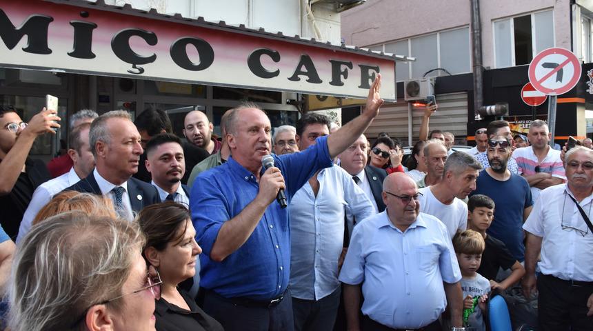 Memleket Partisi Genel Başkanı Muharrem İnce, Bursa'da temaslarda bulundu: