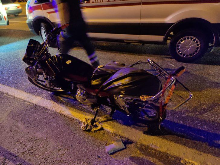 Bursa'da traktörle çarpışan motosikletteki 2 kişi yaralandı G3