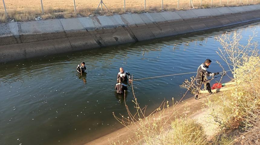 Konya'da serinlemek için su kanalına giren çocuk boğuldu