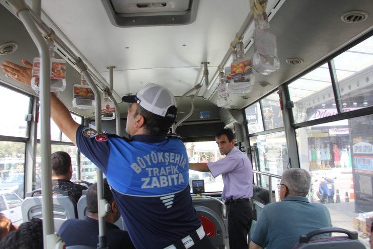 Hatay'da klima açmayan toplu taşıma sürücülerine para cezası kesildi G5