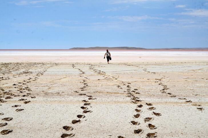 Tuz Gölü pespembe oldu, ortaya kartpostallık görüntüler çıktı! Görenler adeta büyülendi G4