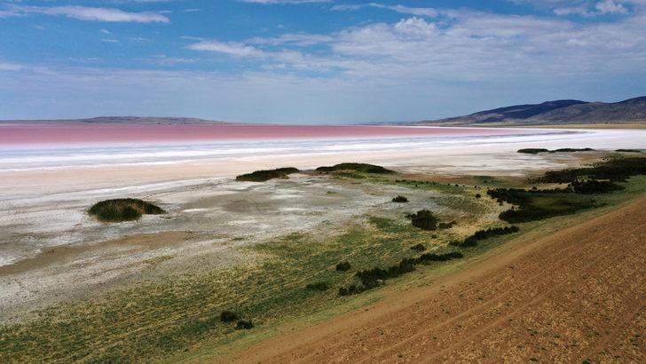 Tuz Gölü pespembe oldu, ortaya kartpostallık görüntüler çıktı! Görenler adeta büyülendi G2