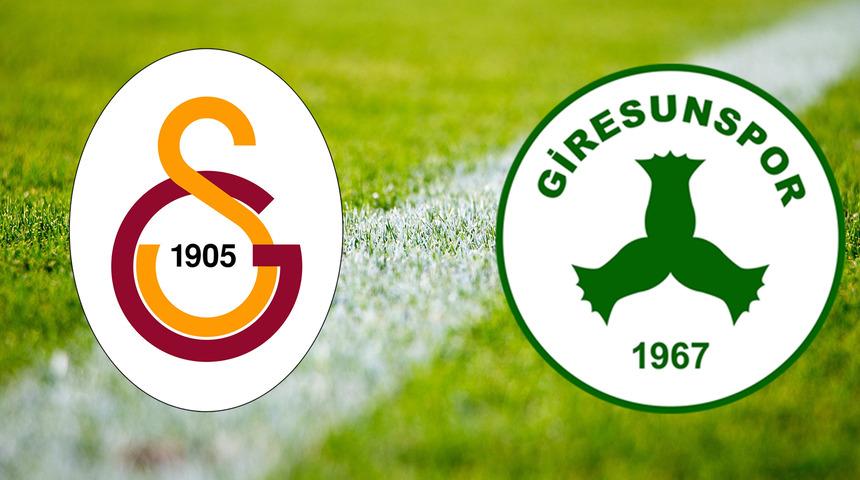 Galatasaray Giresunspor ne zaman, saat kaçta, hangi kanalda? Galatasaray Giresunspor maçı canlı yayın bilgileri!