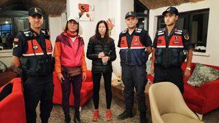 Hasan Dağı'na zirve tırmanışı yaparken kaybolan Hırvatistanlı 2 sporcu kurtarıldı