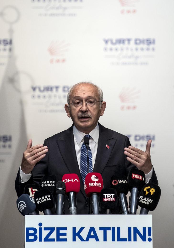 CHP Genel Başkanı Kılıçdaroğlu, "Yurt Dışı Örgütlenme Çalıştayı"nda konuştu: G5