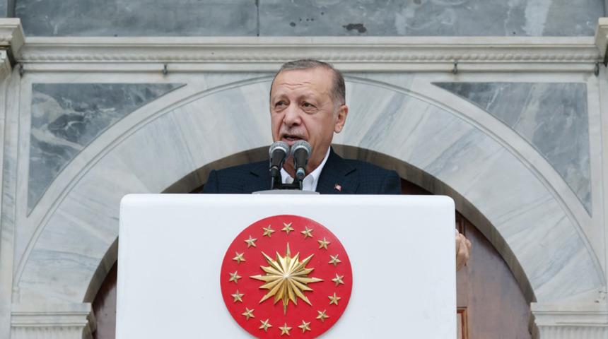 Cumhurbaşkanı Erdoğan, Ayazma Camii açılış törenine katıldı