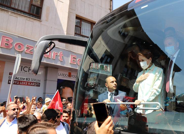 İYİ Parti Genel Başkanı Akşener, Aksaray'da esnafı ziyaret etti G2