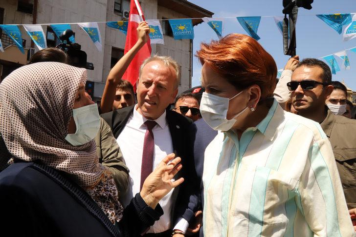 İYİ Parti Genel Başkanı Akşener, Aksaray'da esnafı ziyaret etti G4