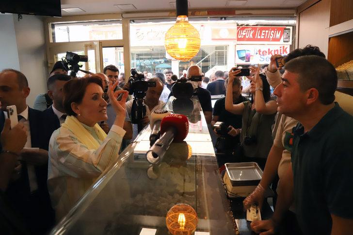 İYİ Parti Genel Başkanı Akşener, Aksaray'da esnafı ziyaret etti G5