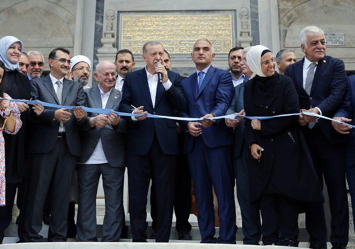 Cumhurbaşkanı Erdoğan, restorasyonu tamamlanan Ayazma Camii'nin açılışında konuştu: G4