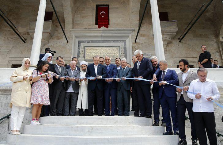 Cumhurbaşkanı Erdoğan, restorasyonu tamamlanan Ayazma Camii'nin açılışında konuştu: G5