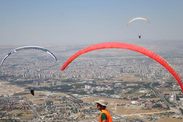 Kayseri'de Yamaç Paraşütü Ali Dağı Mesafe Şampiyonası devam ediyor G1