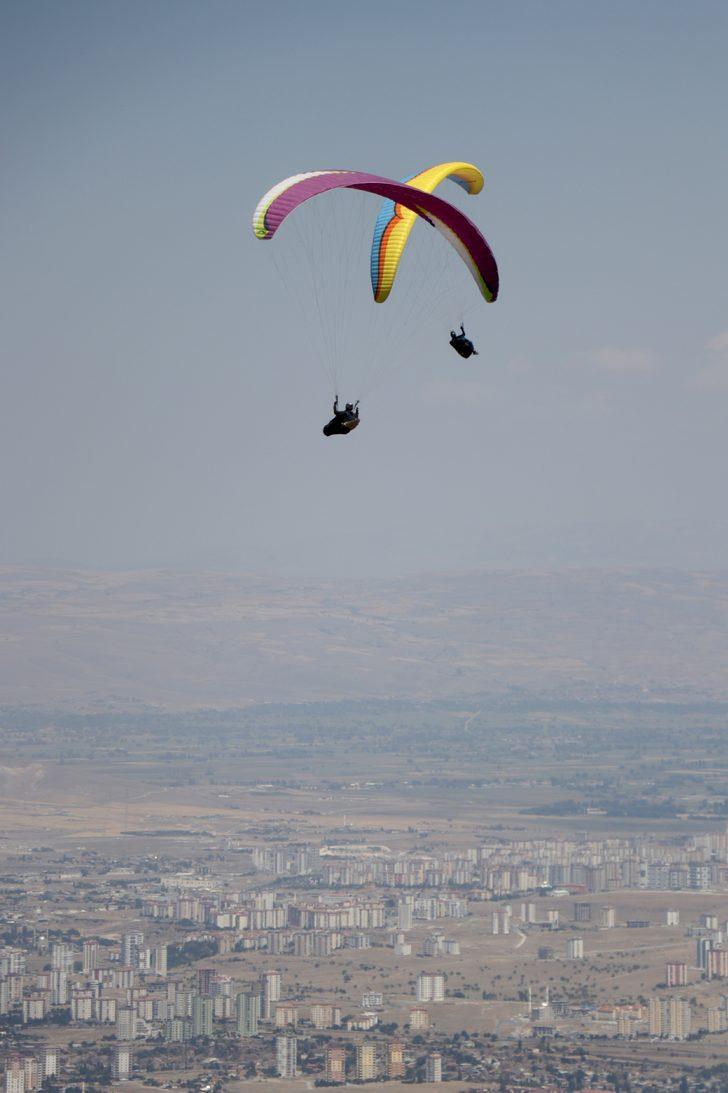 Kayseri'de Yamaç Paraşütü Ali Dağı Mesafe Şampiyonası devam ediyor G5