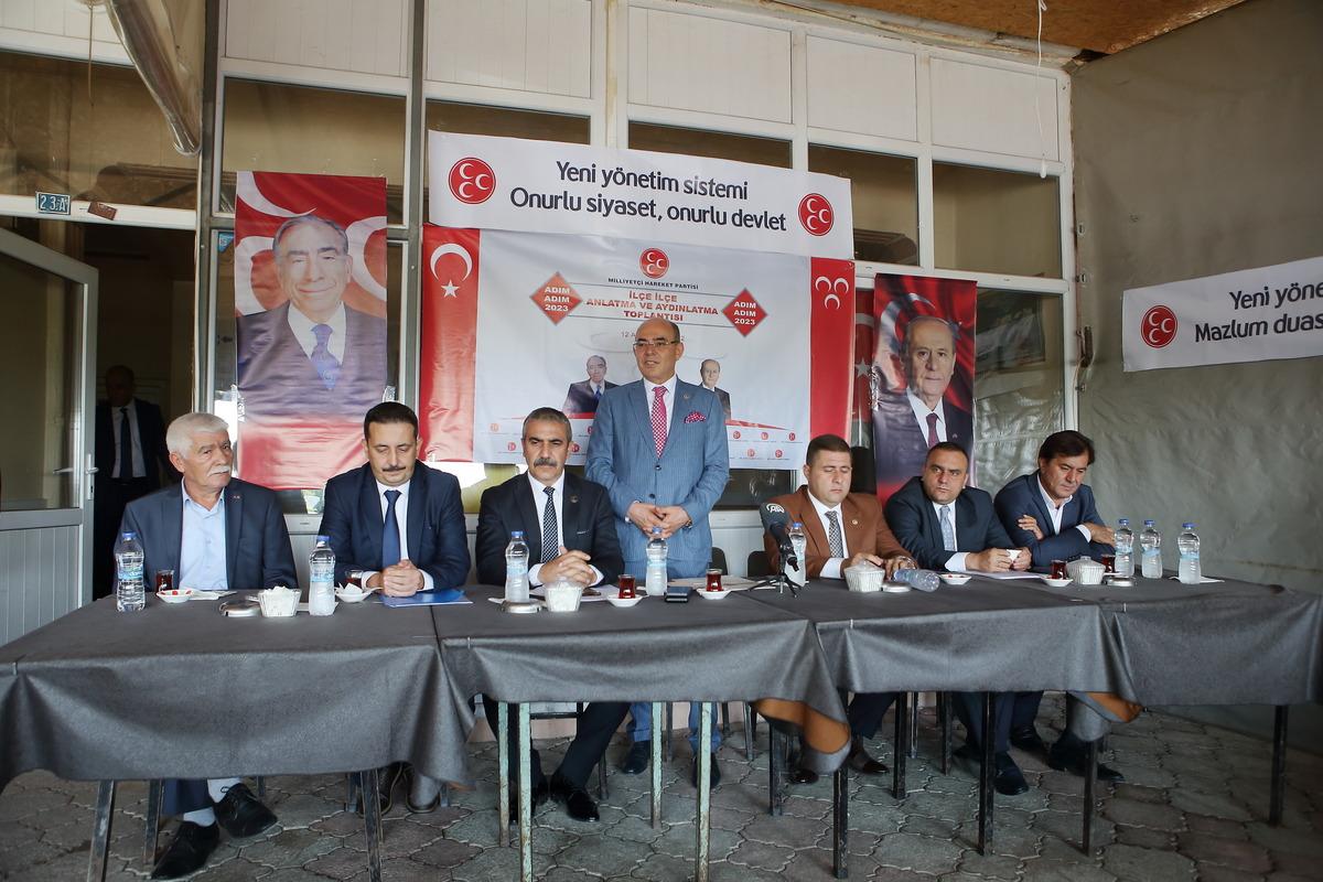 MHP Genel Başkan Yardımcısı Karakaya, &Ccedil;orum'da "Adım Adım 2023" programına katıldı: