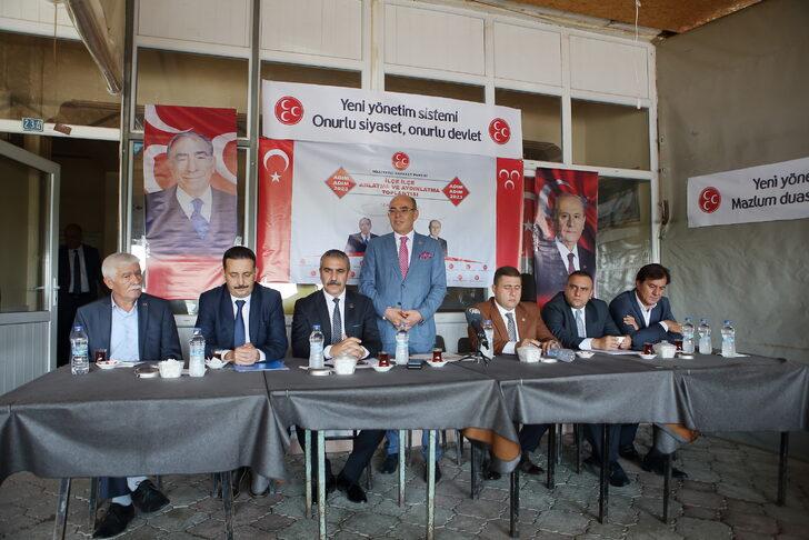 MHP Genel Başkan Yardımcısı Karakaya, Çorum'da "Adım Adım 2023" programına katıldı: G1