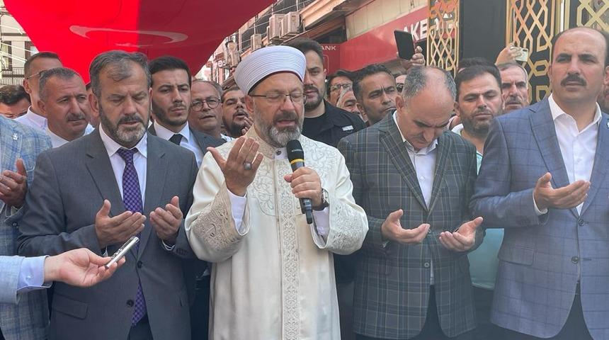 Diyanet İşleri Başkanı Erbaş, Konya'da "Tarihi Bedesten Alışveriş Günleri" etkinliğine katıldı