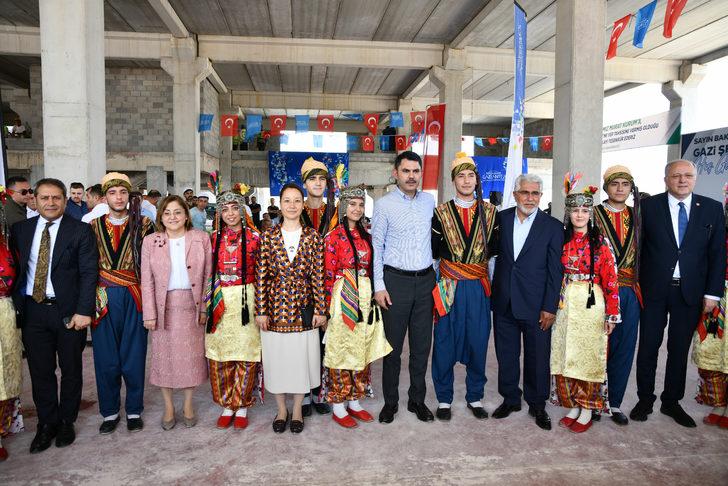 Bakan Murat Kurum, Gaziantep'teki projeleri inceledi G1