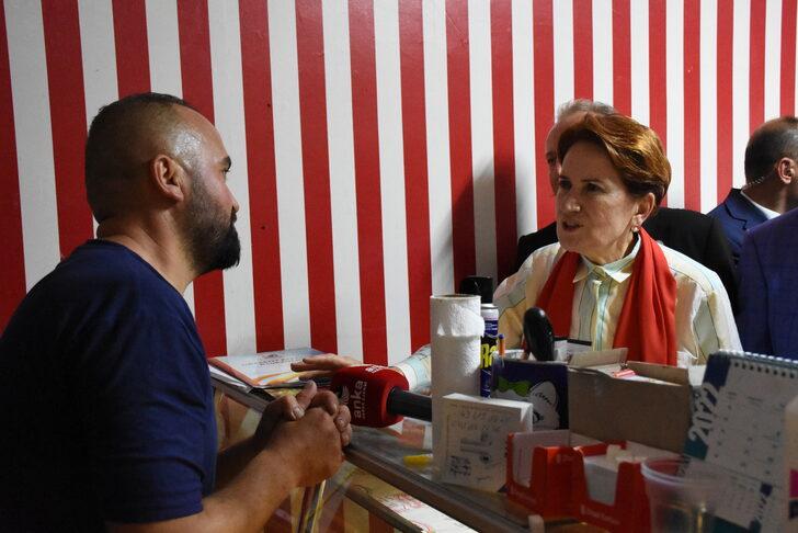 İYİ Parti Genel Başkanı Akşener, Aksaray'ın ilçelerinde esnafı ziyaret etti G3