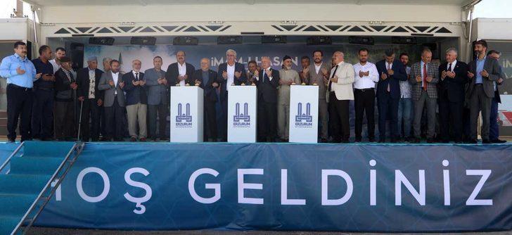 Erzurum'da "İmam Hasan İmam Hüseyin Camisi"nin temeli atıldı G1