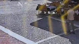 Yakalanan bombalı eylem hazırlığındaki teröristin keşif görüntüleri ortaya çıktı