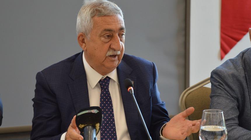 TESK Genel Başkanı Palandöken, Manisa'da esnaf temsilcileriyle bir araya geldi