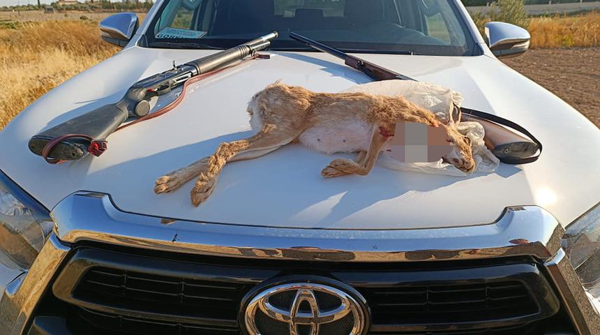 Şanlıurfa'da kaçak avlanan 2 kişiye 17 bin 818 lira ceza uygulandı