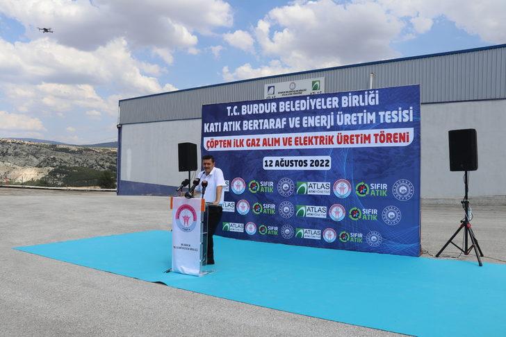 Burdur'da katı atık bertaraf tesisi çöpten elektrik enerjisi üretmeye başladı G2