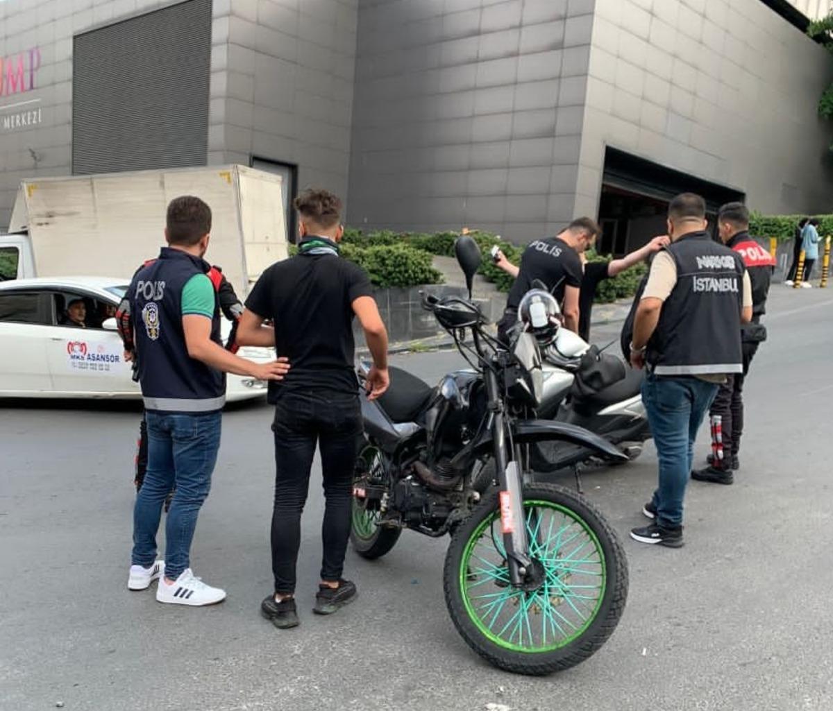 Şişli'de asayiş uygulaması yapıldı