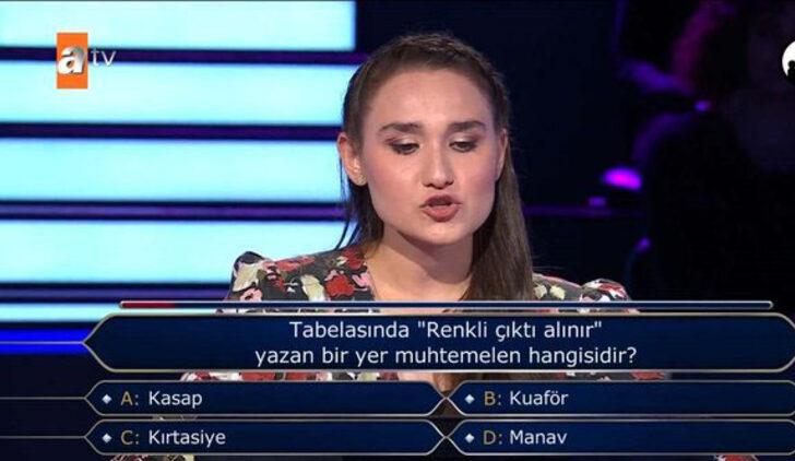 Kim Milyoner Olmak İster'de güldüren soru! Cevabı görenler inanamadı  G4